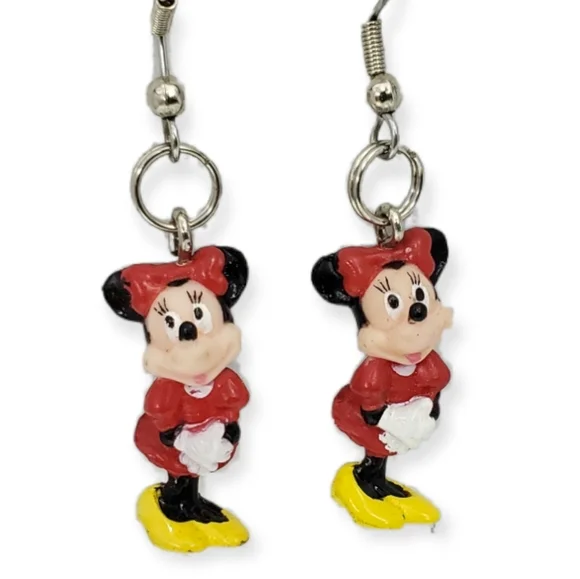 Minnie Mouseouse 3D earrings - Picture 2 of 5